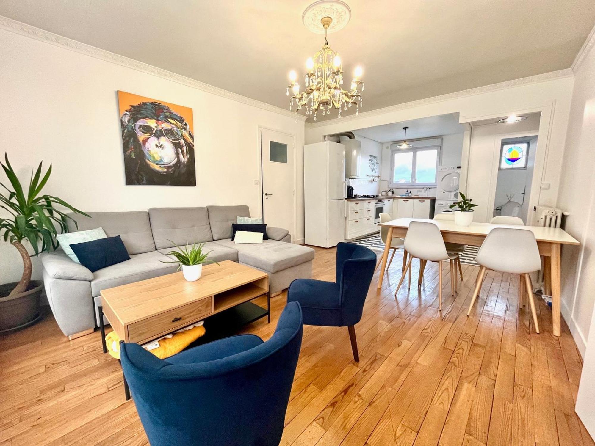 T & A - Cosy Et Lumineux Au Coeur De Ville - 6-8 Pers Vannes Extérieur photo